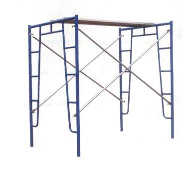 The use of ladder frame scaffold