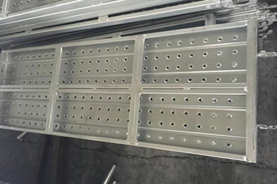 Galvanized metal planks has high safety performance